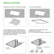 Load image into Gallery viewer, 2x4 LED Panel Light, Selectable Wattage (30W/40W/50W) and CCT (3500K/4000K/5000K) with 130LM/Watt, 0-10V Dimmable, Backlit - ETL &amp; DLC Premium
