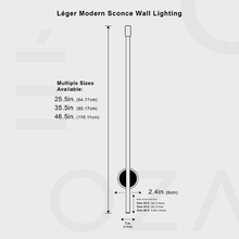 Carregar imagem no visualizador da galeria, Leger Modern Sconce Wall Lighting
