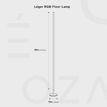 Carregar imagem no visualizador da galeria, Léger RGB Floor Lamp
