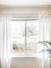 Load image into Gallery viewer, Lydia Ruffle Window Curtain Panel Set
