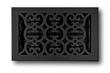 Carregar imagem no visualizador da galeria, Cast Iron Heirloom Vent Covers - Black
