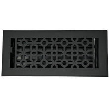 Carregar imagem no visualizador da galeria, Cast Aluminum Cathedral Vent Cover - Black
