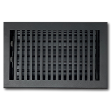 Carregar imagem no visualizador da galeria, Cast Aluminum Contemporary Vent Covers - Black
