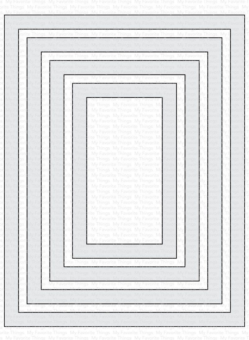 A2 Rectangle Frames Die-namics