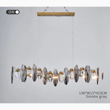 Load image into Gallery viewer, MIRODEMI® Aarschot | Wave Design Chrome Crystal Chandelier for Kitchen
