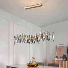 Load image into Gallery viewer, MIRODEMI® Aarschot | Wave Design Chrome Crystal Chandelier for Kitchen
