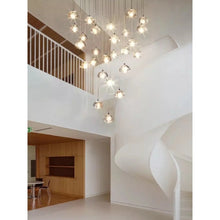 Carregar imagem no visualizador da galeria, MIRODEMI® Cernobbio | Staircase Hanging Crystal Lamp | S2024S
