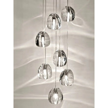 Carregar imagem no visualizador da galeria, MIRODEMI® Cernobbio | Staircase Hanging Crystal Lamp | S2024S
