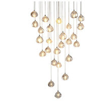 Carregar imagem no visualizador da galeria, MIRODEMI® Cernobbio | Staircase Hanging Crystal Lamp | S2024S
