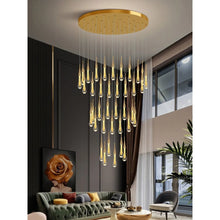 Load image into Gallery viewer, MIRODEMI® Orta San Giulio | Hanging Crystal Lamp for Living Room
