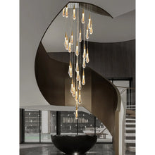 Cargar imagen en el visor de la galería, MIRODEMI® Orta San Giulio | Hanging Crystal Lamp for Living Room
