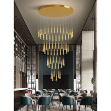 Load image into Gallery viewer, MIRODEMI® Orta San Giulio | Hanging Crystal Lamp for Living Room
