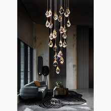 Carregar imagem no visualizador da galeria, MIRODEMI® Tremezzo | Luxury Diamond Crystal Chandelier | S2024S
