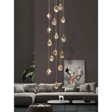 Carregar imagem no visualizador da galeria, MIRODEMI® Tremezzo | Luxury Diamond Crystal Chandelier | S2024S
