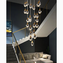 Carregar imagem no visualizador da galeria, MIRODEMI® Tremezzo | Luxury Diamond Crystal Chandelier | S2024S
