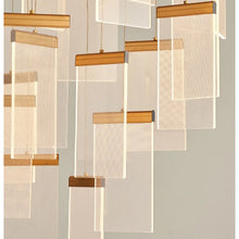 Cargar imagen en el visor de la galería, MIRODEMI® Varenna | Gold Long Hanging Light Fixture
