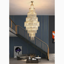 Load image into Gallery viewer, MIRODEMI® Capri | Large Crystal Chandelier for Living Room
