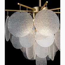 Load image into Gallery viewer, MIRODEMI® Péone | Round Obscure Glass Ceiling Chandelier | S2024S
