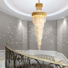 Carregar imagem no visualizador da galeria, MIRODEMI® Ravello | Stairwell Crystal Chandelier for Hall

