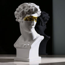 Load image into Gallery viewer, Golden Mask David Sculpture
