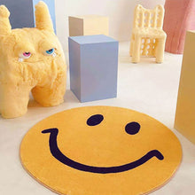 Load image into Gallery viewer, Smiley Face Rug
