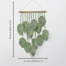 Load image into Gallery viewer, Leaves Macrame Decor
