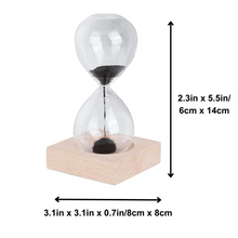 Load image into Gallery viewer, Magnetic Sand Hourglass
