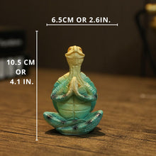 Cargar imagen en el visor de la galería, Yoga Turtle Statues
