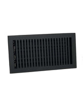 Carregar imagem no visualizador da galeria, Cast Aluminum Contemporary Vent Covers - Black
