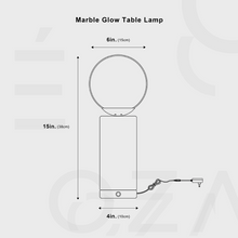 Load image into Gallery viewer, Marble Glow Table Lamp
