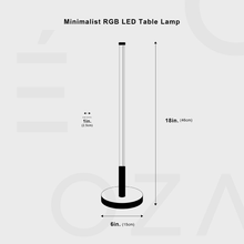 Cargar imagen en el visor de la galería, Minimalist RGB LED Table Lamp
