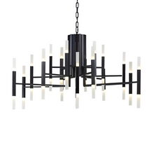 Cargar imagen en el visor de la galería, Mirodemi® Gold/Black Postmodern LED Chandelier For Living Room, Lobby, Restaurant
