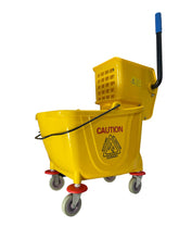 Carregar imagem no visualizador da galeria, Commercial Mop Bucket with Wringer
