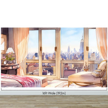 Load image into Gallery viewer, New York City Penthouse View Wallpaper Mural. #6660
