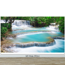 Cargar imagen en el visor de la galería, Kuang Si Thailand Waterfall Wallpaper Mural. #6041
