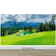 Cargar imagen en el visor de la galería, Golf Course Mountain View Wallpaper. #6767
