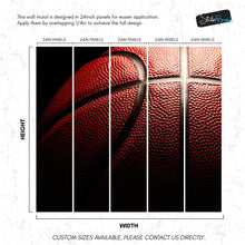 Cargar imagen en el visor de la galería, Basketball Wallpaper Mural - Perfect for Sports Enthusiasts! #6715
