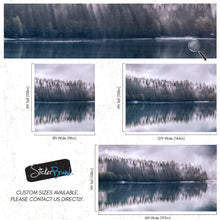 Cargar imagen en el visor de la galería, Pine Trees Forest Lake View Wall Mural Wallpaper. #6754
