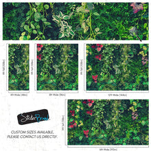 Cargar imagen en el visor de la galería, Greenery Jungle Bush Wallpaper Mural. Tropical Leaves / Fern Wallpaper. #6765
