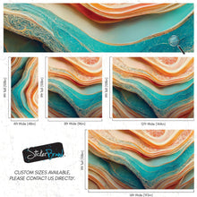 Load image into Gallery viewer, Colorful Marble Slate Wallpaper Mural. #6737
