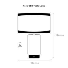 Cargar imagen en el visor de la galería, Nova USB Table Lamp
