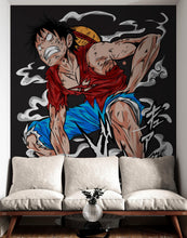 Load image into Gallery viewer, Straw Hat Pirate Anime Wall Mural Wallpaper. #A1004
