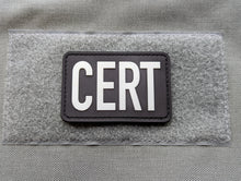 Load image into Gallery viewer, &quot;CERT&quot; 2&quot;X3&quot; PVC Glow Patch
