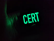 Load image into Gallery viewer, &quot;CERT&quot; 2&quot;X3&quot; PVC Glow Patch
