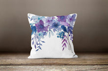 Load image into Gallery viewer, Purple Floral Cushion Covers
