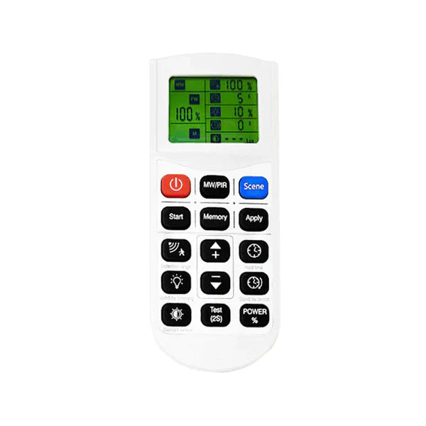 Universal Remote for LED UFO High Bay Lights - Dimmable, Color Control, Timer