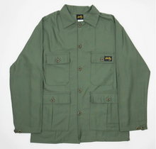 Carregar imagem no visualizador da galeria, 4-POCKET JACKET (OLIVE SATEEN) 1901J
