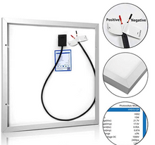 Carregar imagem no visualizador da galeria, ACOPower 15W 12V Solar Charger Kit, 5A Charge Controller with Alligator Clips
