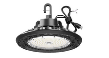 Load image into Gallery viewer, 200W LED High Bay Light (30,000lm) - Dimmable, 5000K, US Plug &amp; Play - Brighten Your Warehouse
