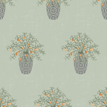 Carregar imagem no visualizador da galeria, Alessa Wallpaper by The Bright Leaf Design
